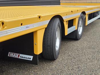 MAX trailer 100-N-2-8.60-U / 2 AXLE SEMI / HYDR RAMPEN / NEW!